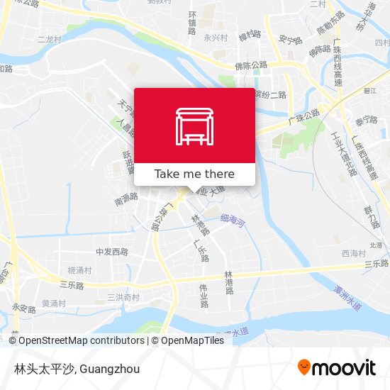 林头太平沙 map