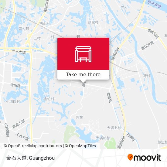 金石大道 map