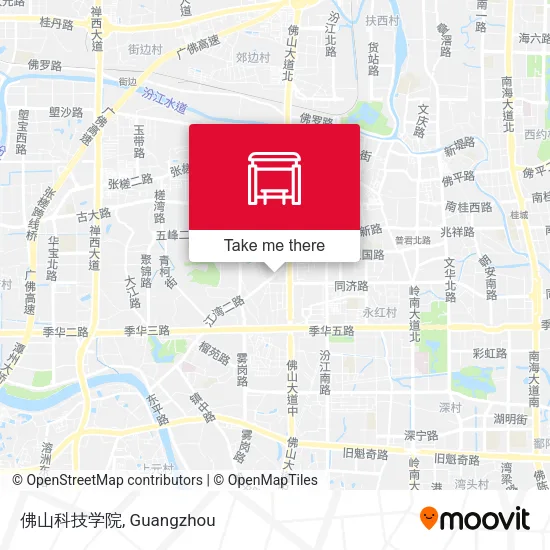 佛山科技学院 map
