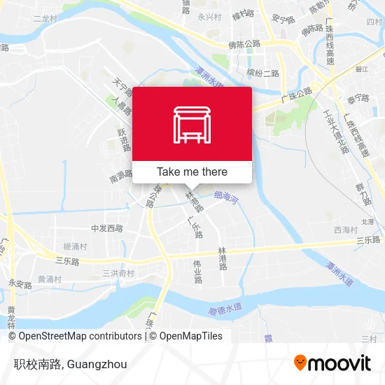 职校南路 map