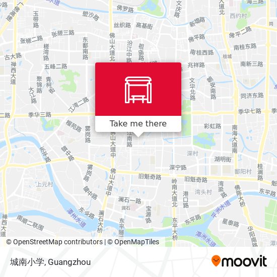 城南小学 map