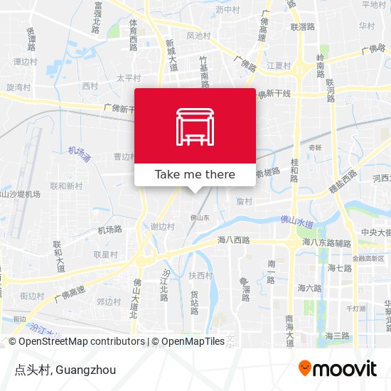 点头村 map