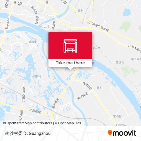 南沙村委会 map