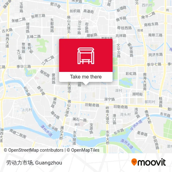 劳动力市场 map