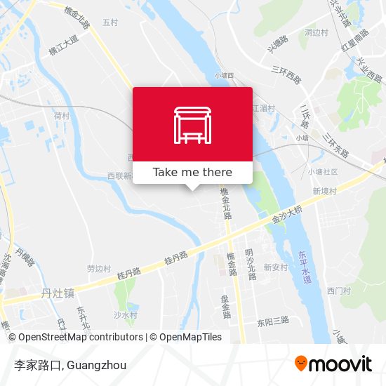 李家路口 map
