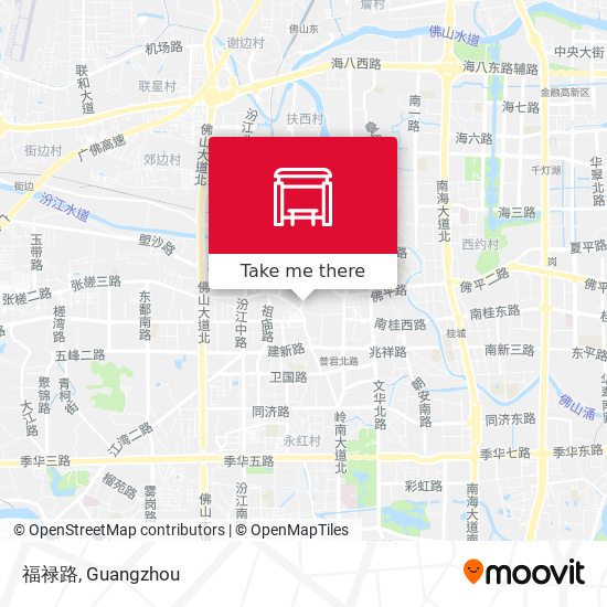福禄路 map