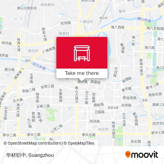 华材职中 map