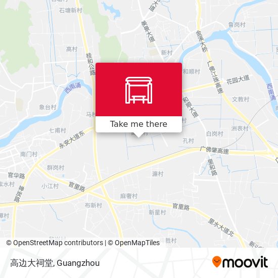 高边大祠堂 map