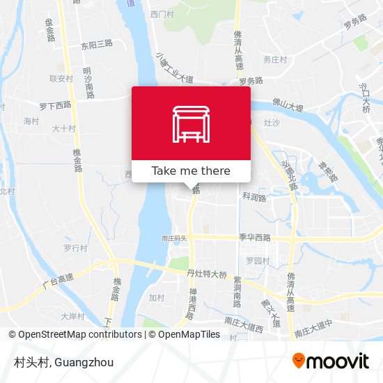 村头村 map