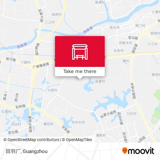 田羽厂 map