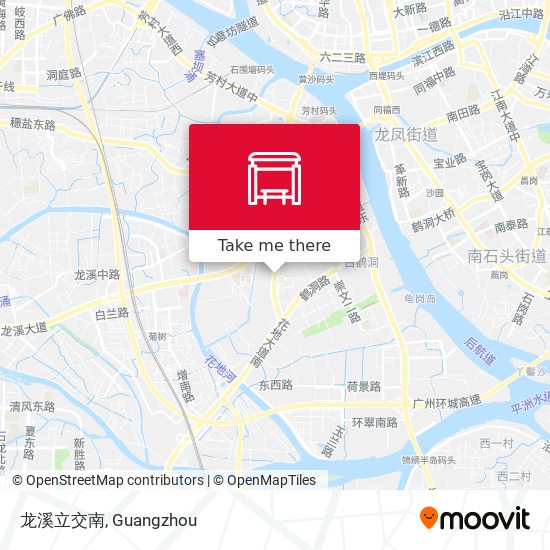 龙溪立交南 map