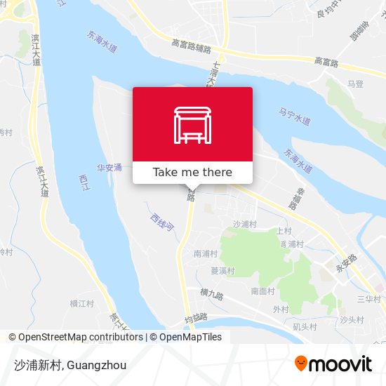 沙浦新村 map