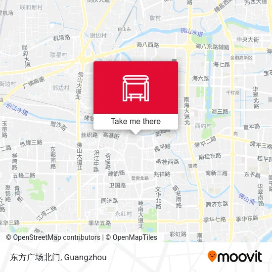 东方广场北门 map