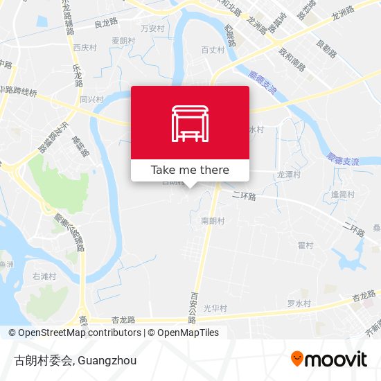 古朗村委会 map