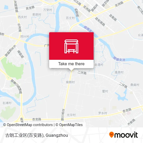 古朗工业区(百安路) map