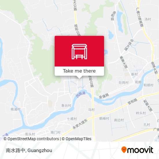 南水路中 map