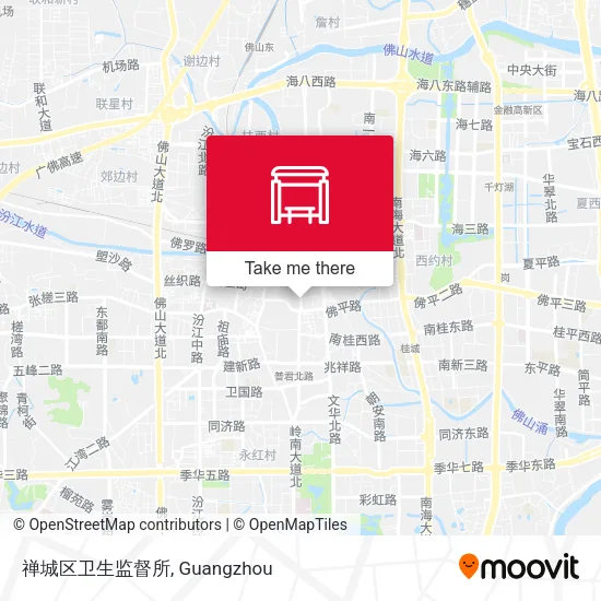 禅城区卫生监督所 map