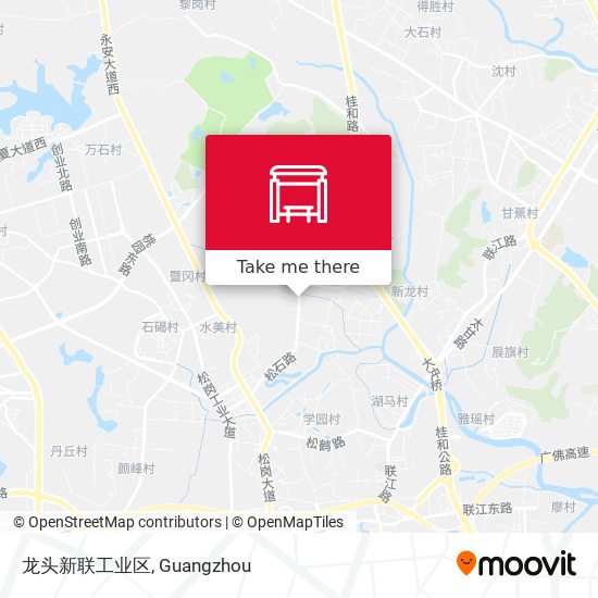 龙头新联工业区 map