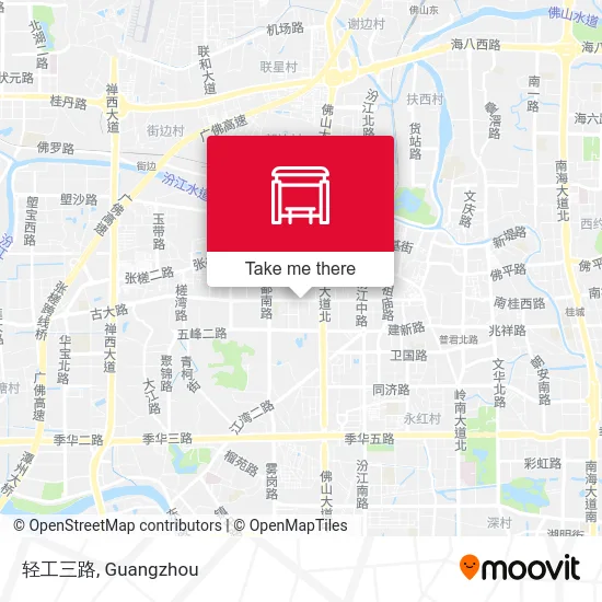 轻工三路 map