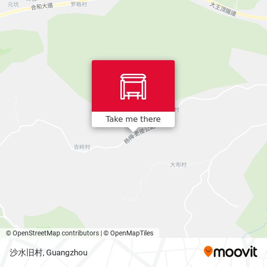 沙水旧村 map