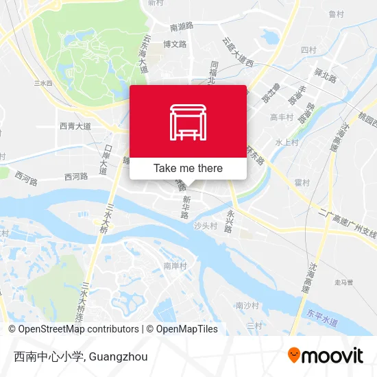 西南中心小学 map