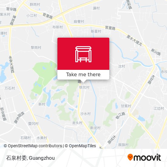 石泉村委 map