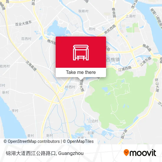 锦湖大道西江公路路口 map