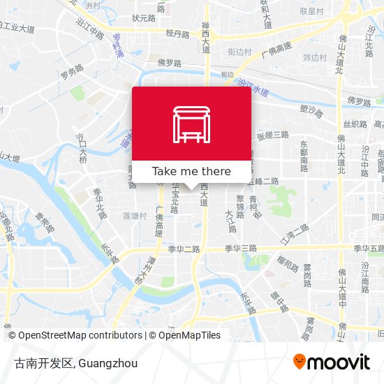 古南开发区 map