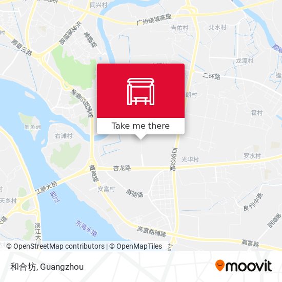 和合坊 map