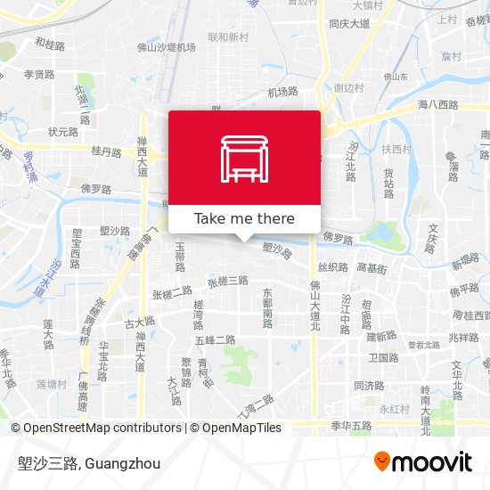 塱沙三路 map