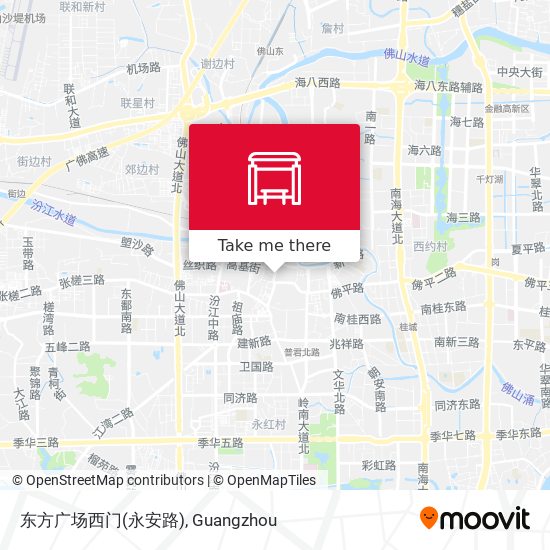东方广场西门(永安路) map