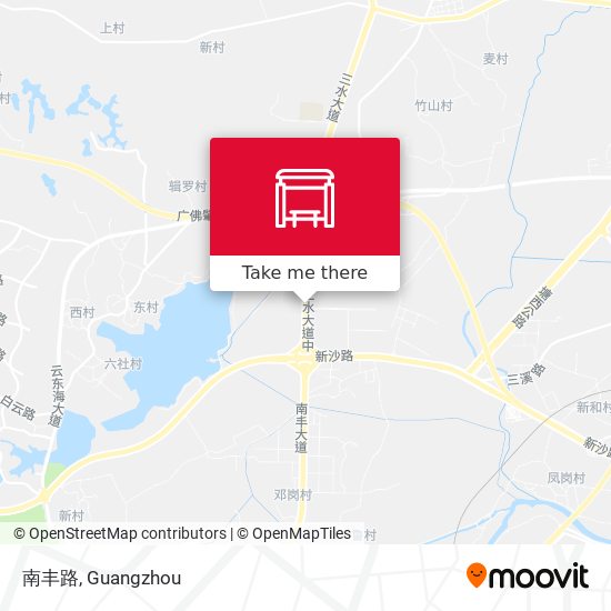 南丰路 map