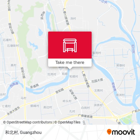 和北村 map