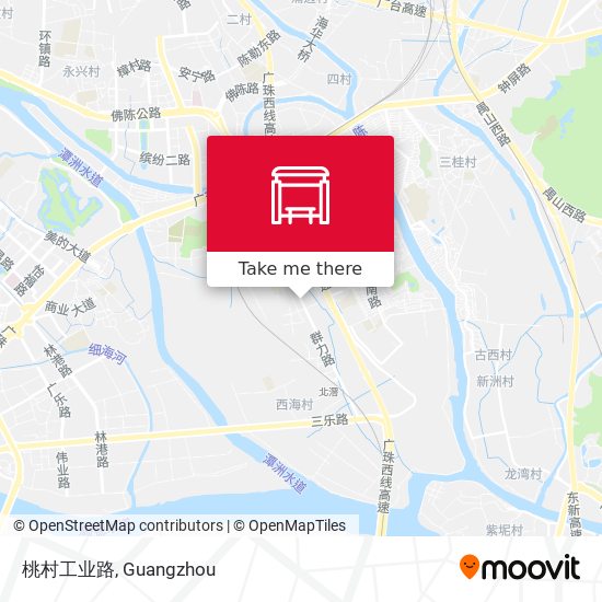 桃村工业路 map