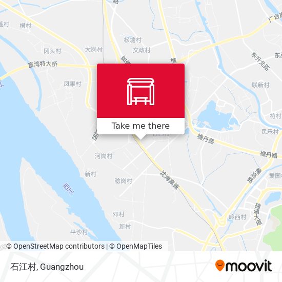 石江村 map