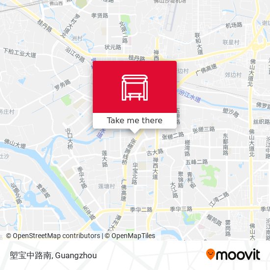 塱宝中路南 map