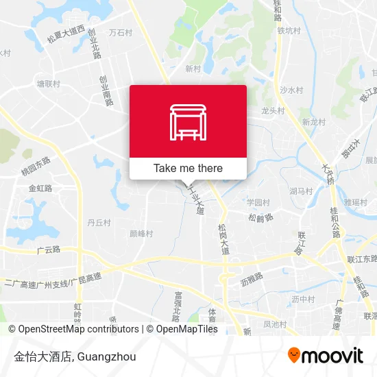 金怡大酒店 map