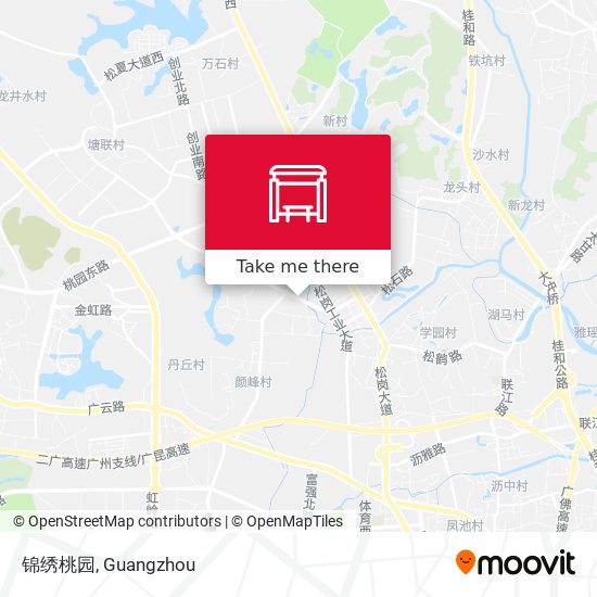 锦绣桃园 map