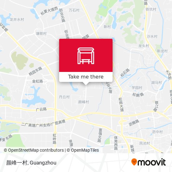 颜峰一村 map