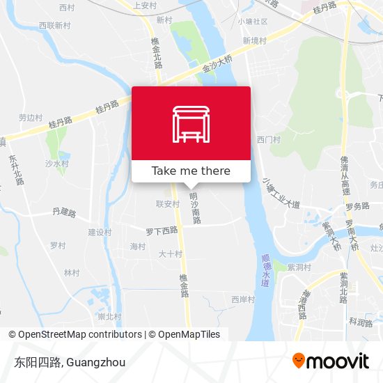 东阳四路 map