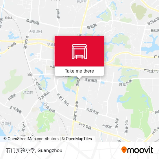 石门实验小学 map