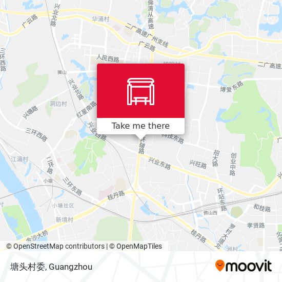 塘头村委 map