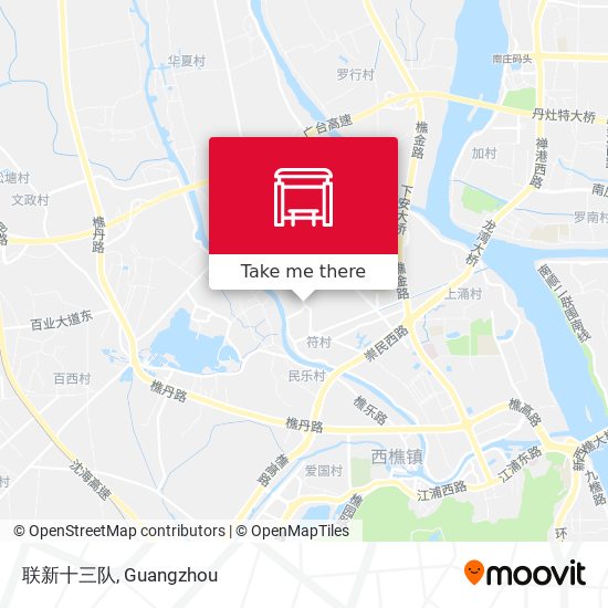 联新十三队 map