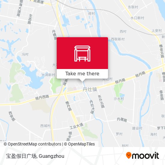 宝盈假日广场 map