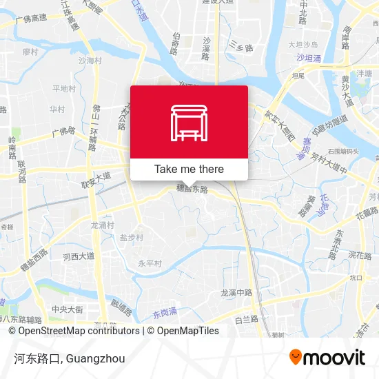 河东路口 map