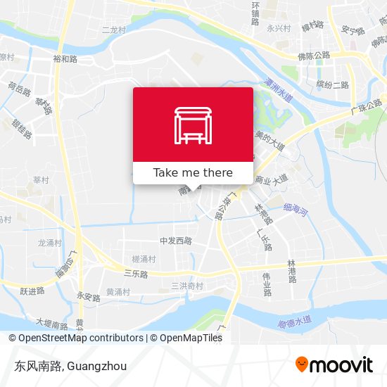 东风南路 map
