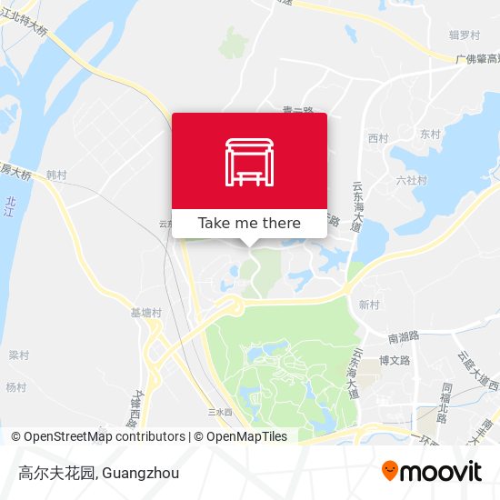 高尔夫花园 map