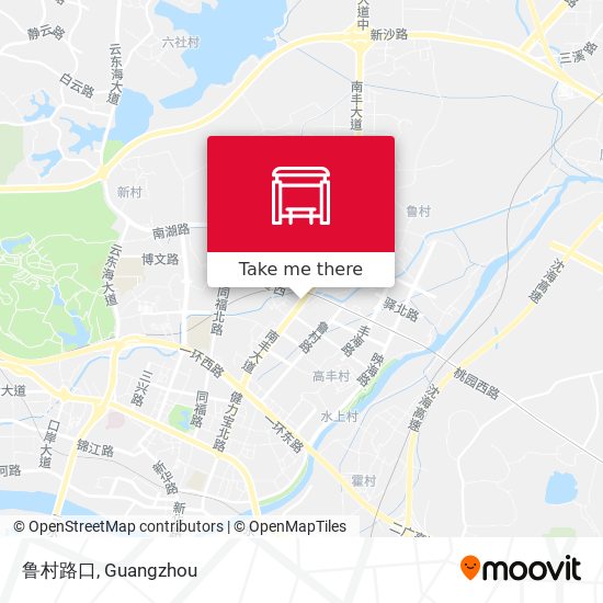 鲁村路口 map