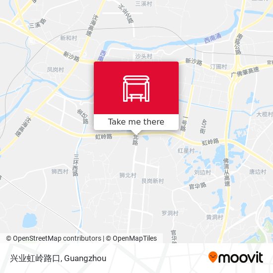 兴业虹岭路口 map