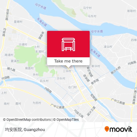 均安医院 map